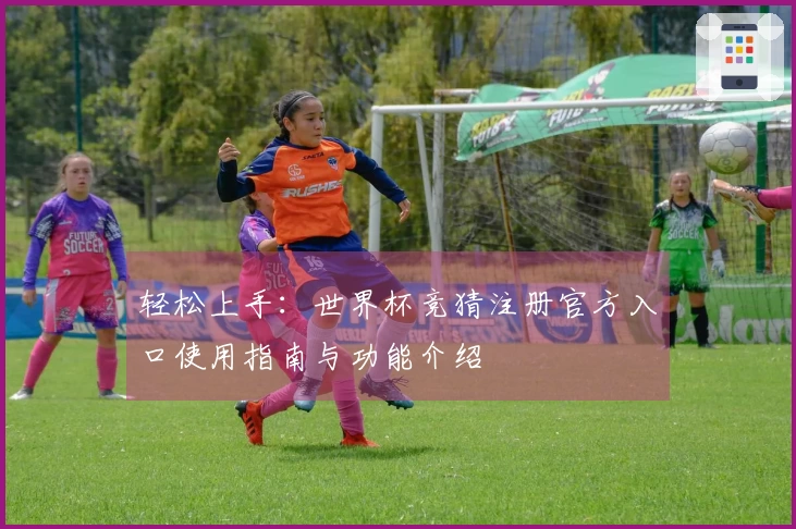 轻松上手：世界杯竞猜注册官方入口使用指南与功能介绍
